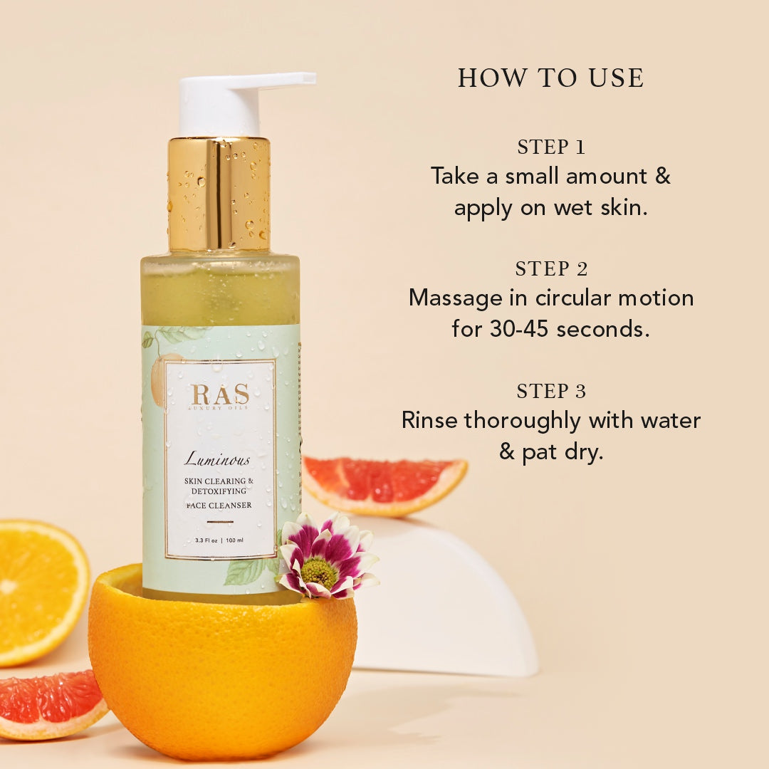 Luminous Skin Clarifying Face Wash Cleanser