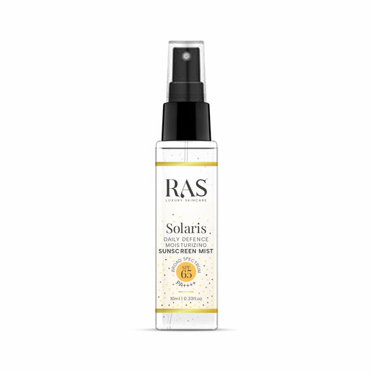 Solaris Daily Defence Sunscreen Mist with SPF 65 for Face & Body