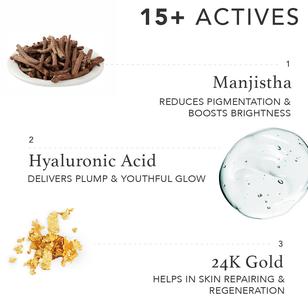 Radiance 24K Gold Brightening Face Gel Serum