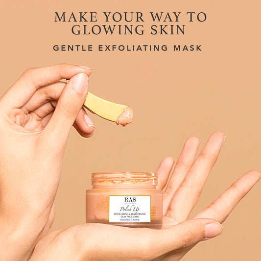 Polish Up Exfoliating & Brightening Clay Face Mask